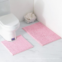 Best Selling Chenille Toilet Mat set U-Shaped Mat set